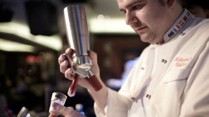 Demonstratia culinara facuta de catre Chef Razvan Alexandru la...